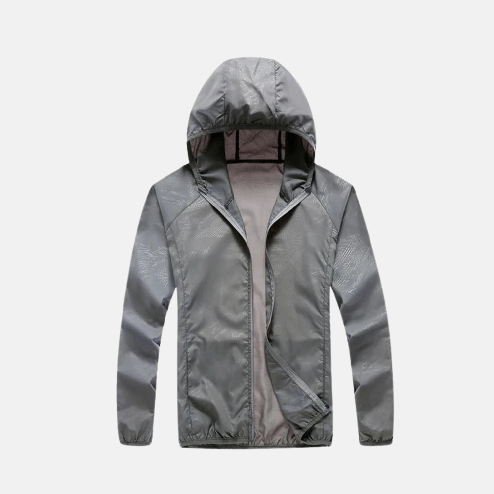 Veste de randonnée imperméable coupe-vent homme et femme