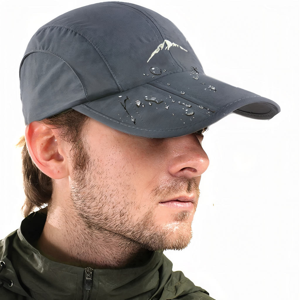 Casquette randonnée imperméable pliable UPF 40+ outdoor | Esprit Baroudeur