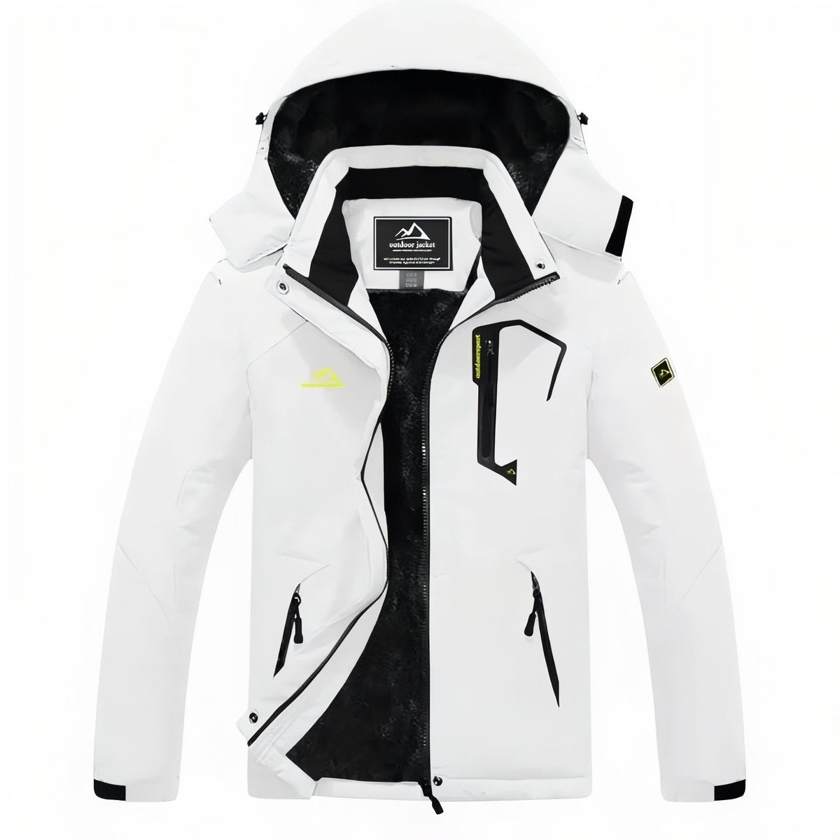 Veste chaude randonnée doublée polaire imperméable hiver | Esprit Baroudeur