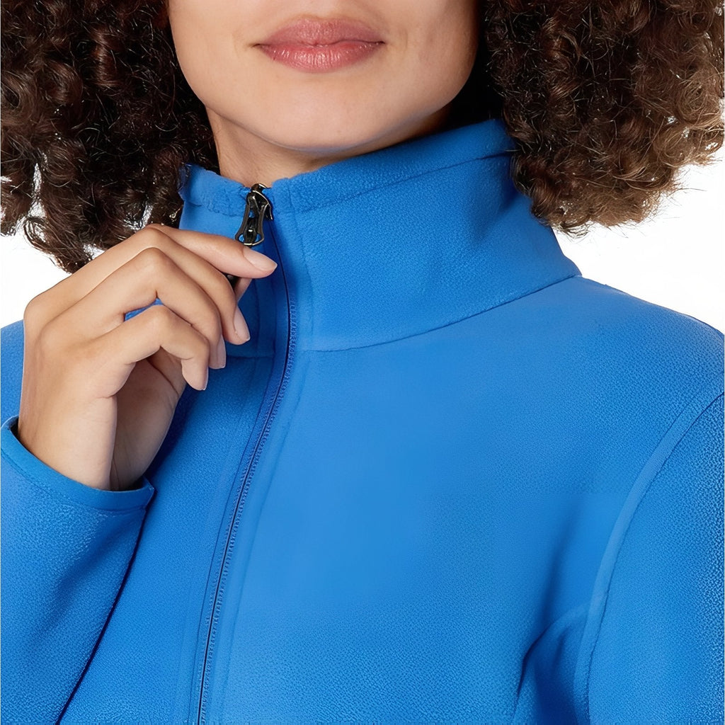 Veste polaire randonnée zippée col montant poches | Esprit Baroudeur