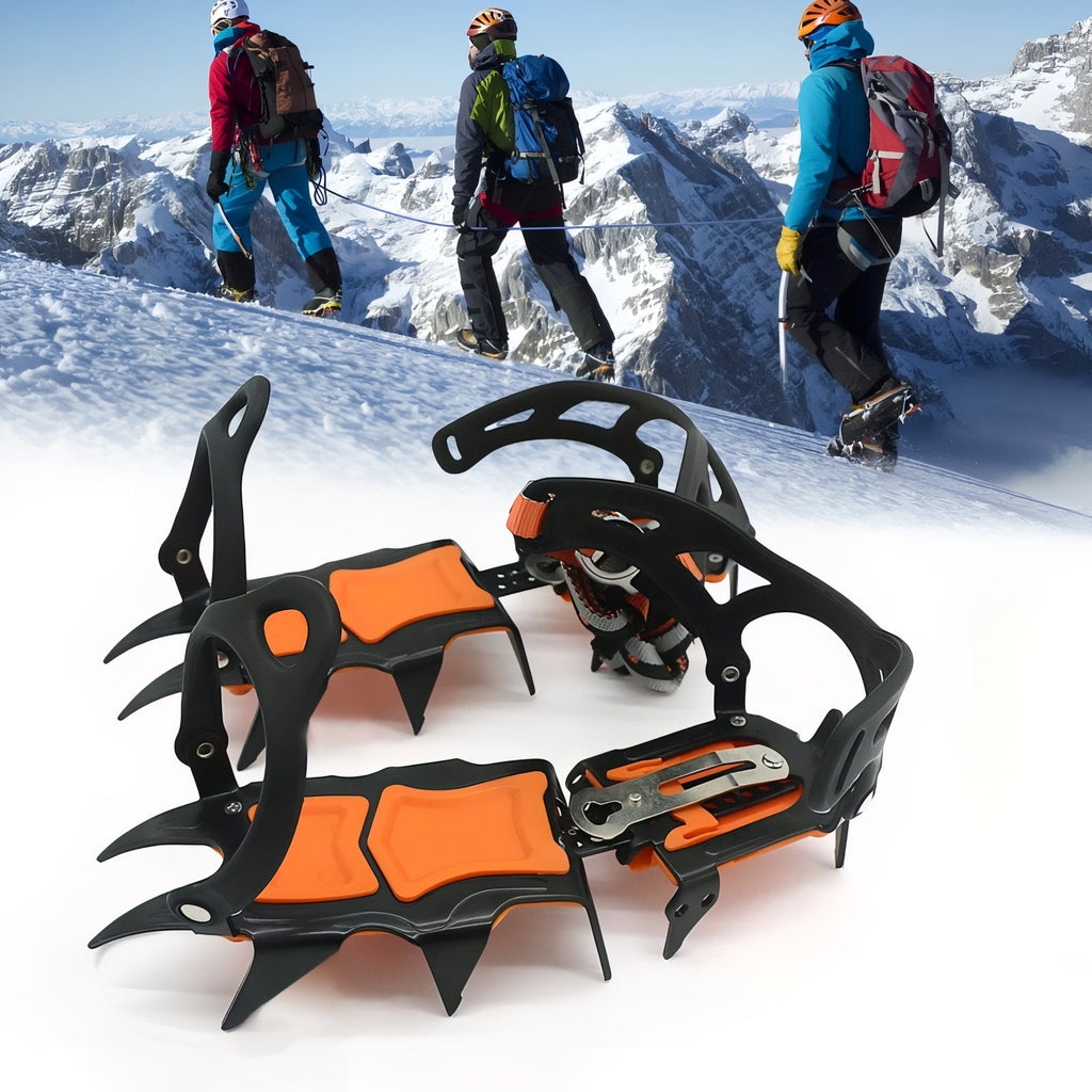 Crampons à neige randonnée universels antidérapants montagne | Esprit Baroudeur