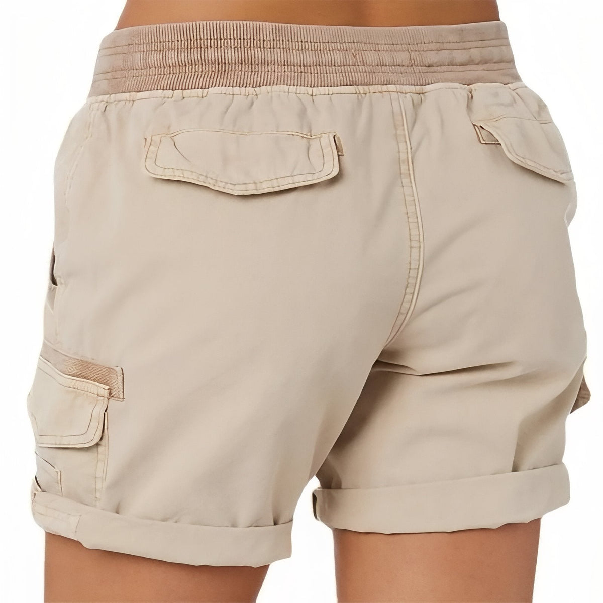 Bermuda de randonnée cargo poches élastique taille | Esprit Baroudeur
