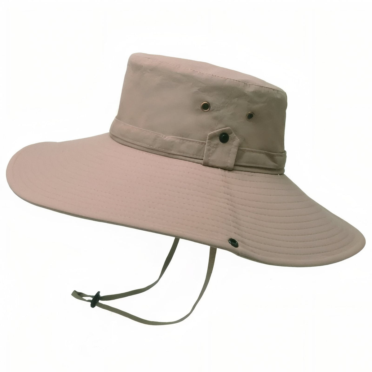 Chapeau de randonnée imperméable à large bord avec jugulaire | Esprit Baroudeur