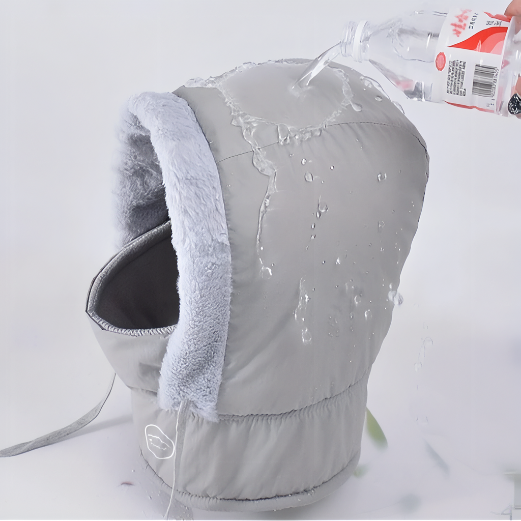 Cagoule chaude randonnée hiver avec protection visage | Esprit Baroudeur