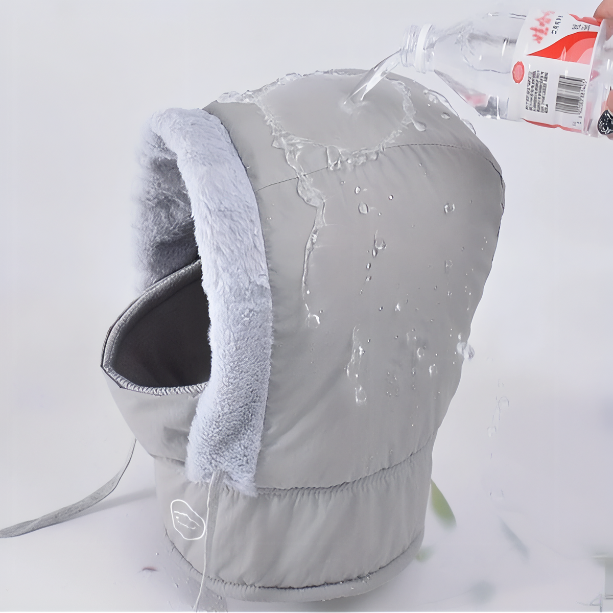 Cagoule chaude randonnée hiver avec protection visage | Esprit Baroudeur