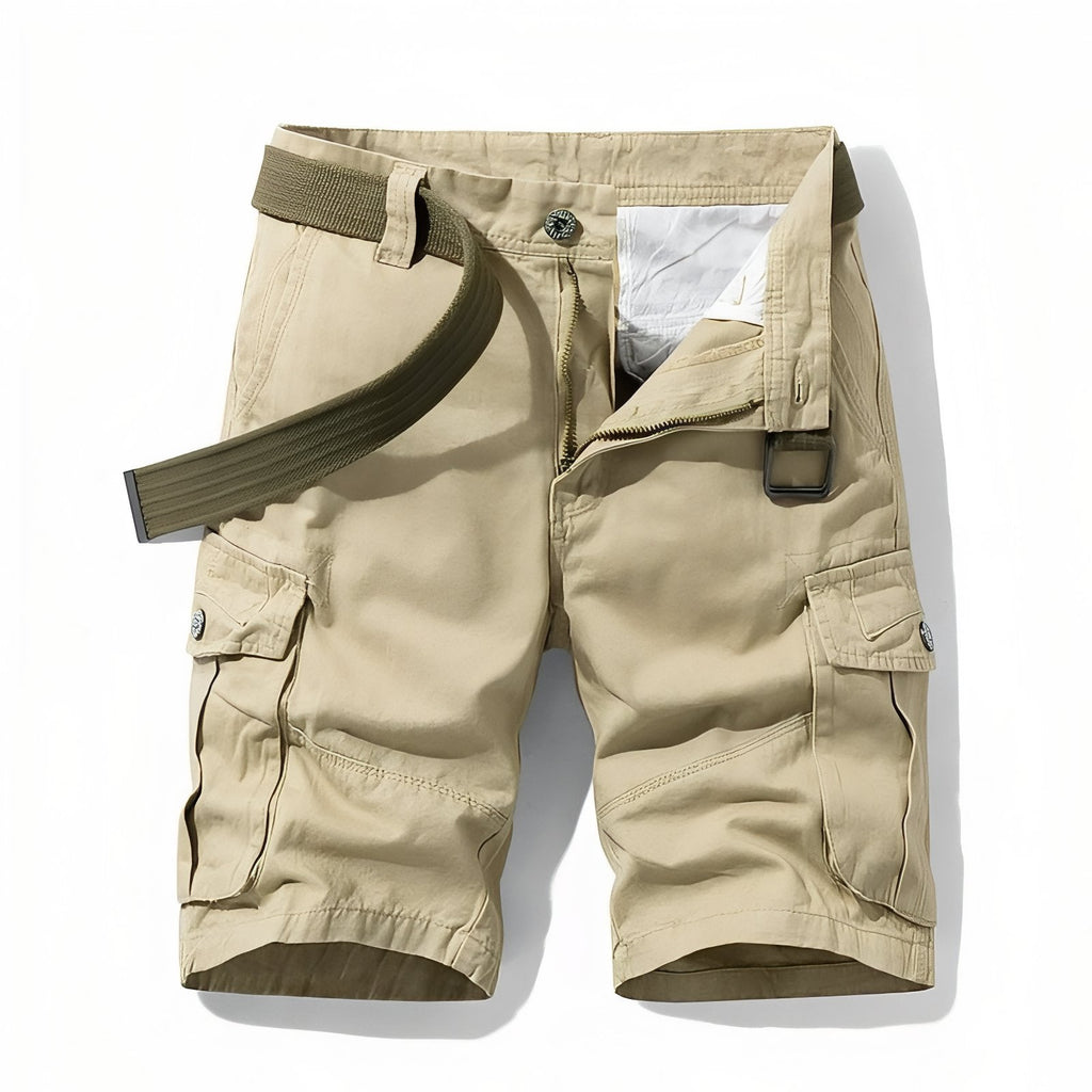 Bermuda randonnée multi-poches avec ceinture incluse | Esprit Baroudeur