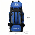 Sac à dos trekking 90L grande randonnée avec armature | Esprit Baroudeur
