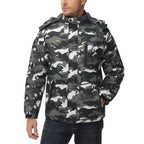 Veste camouflage randonnée imperméable doublée capuche | Esprit Baroudeur