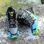 Chaussures de randonnée hautes fourrées montagne hiver | Esprit Baroudeur