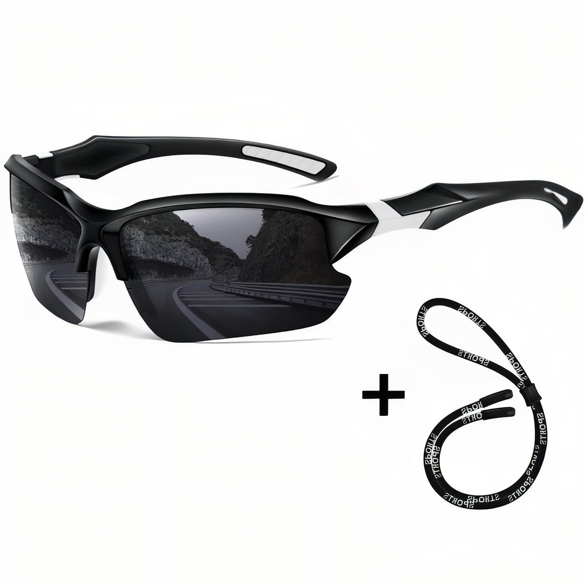 Lunettes de randonnée polarisées avec cordon de maintien | Esprit Baroudeur