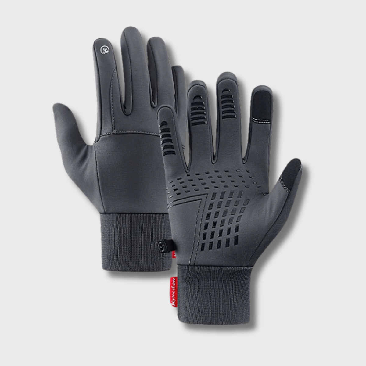 Gants de randonnée tactiles coupe-vent avec grip antidérapant | Esprit Baroudeur