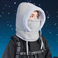 Cagoule chaude randonnée hiver avec protection visage | Esprit Baroudeur