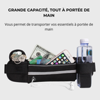 Ceinture de trail running avec bande réfléchissante | Esprit Baroudeur