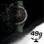 Montre digitale randonnée légère avec bracelet nylon | Esprit Baroudeur
