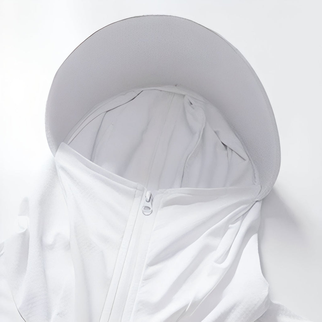 Veste capuche légère randonnée avec protection solaire UPF 50+ | Esprit Baroudeur