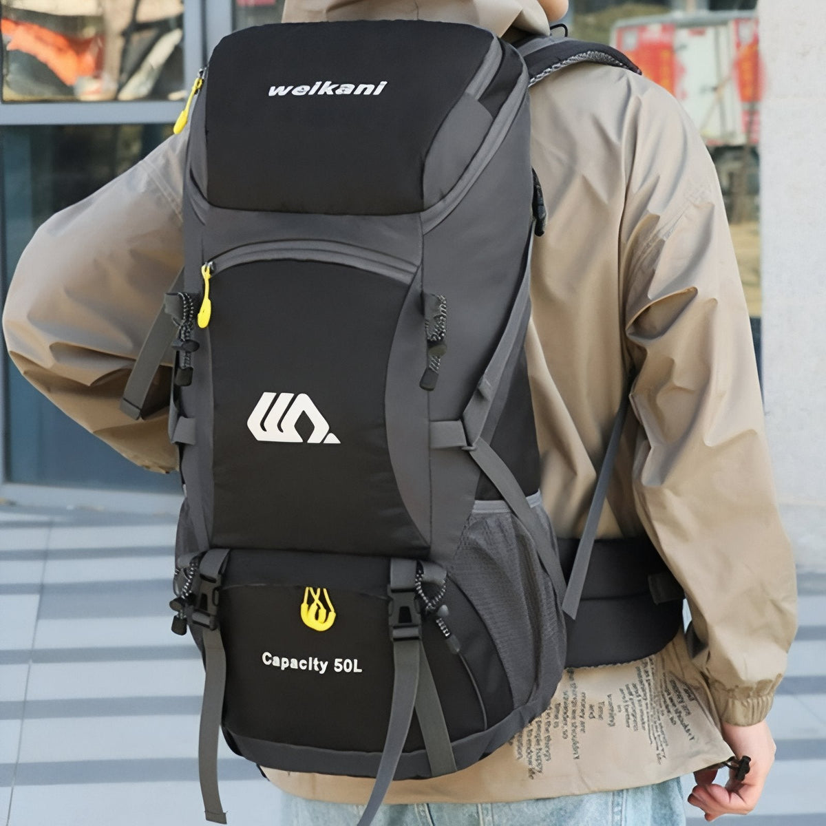 Sac à dos randonnée 50L léger avec ceinture lombaire | Esprit Baroudeur