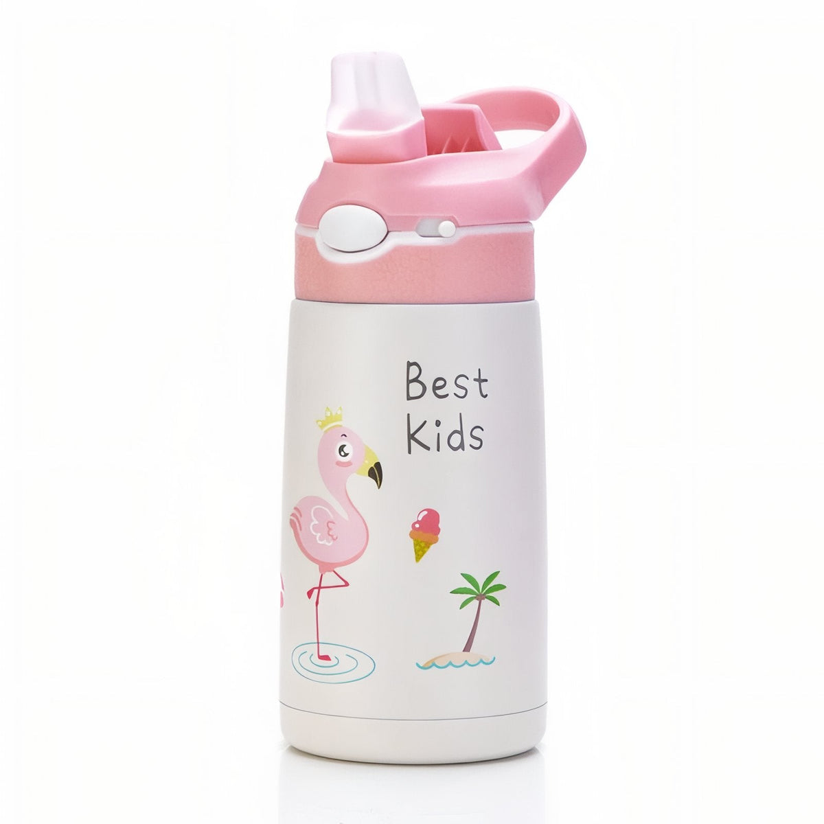 Gourde enfant isotherme avec paille et bouchon sécurisé 400ml | Esprit Baroudeur