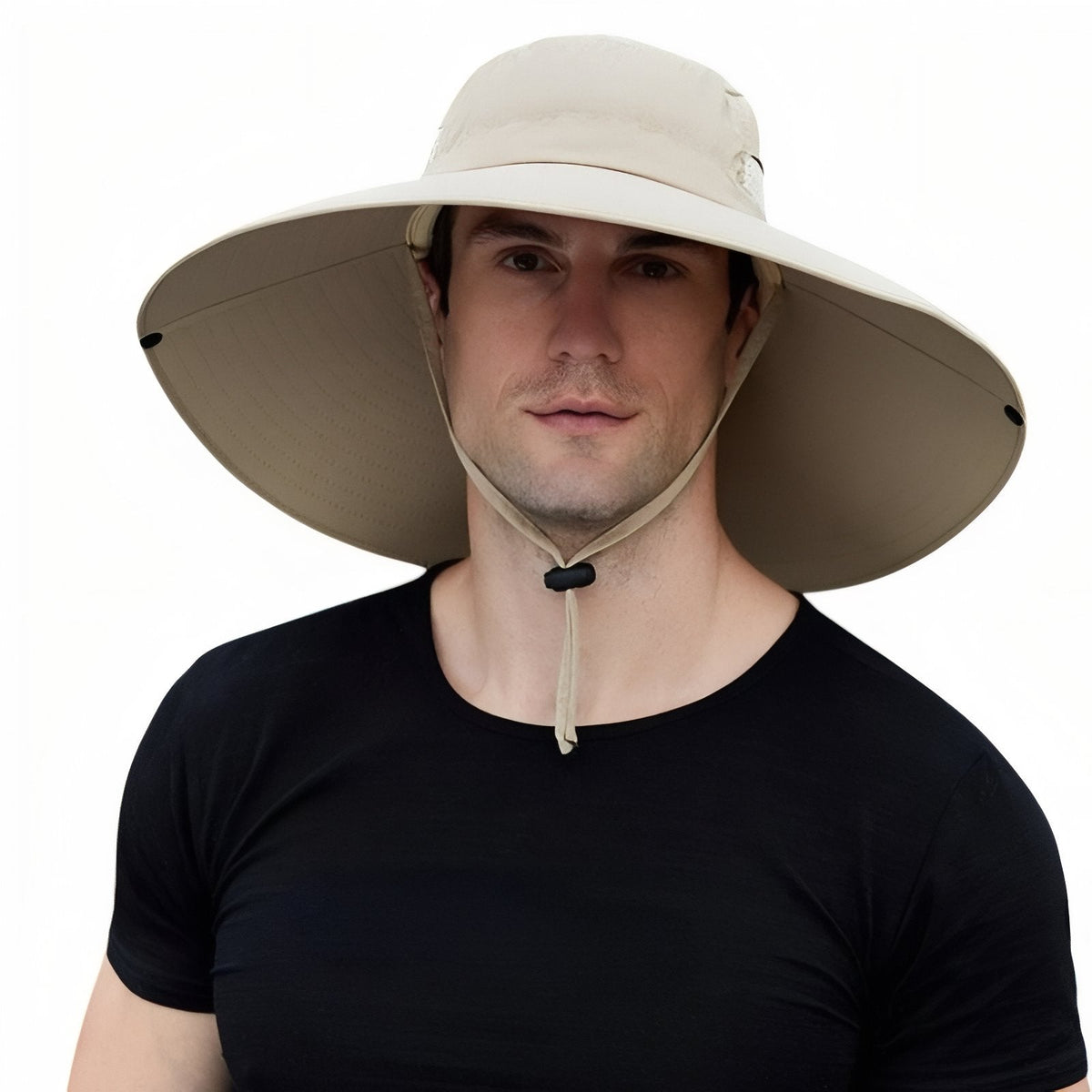 Chapeau randonnée anti-UV avec protection nuque et visage | Esprit Baroudeur
