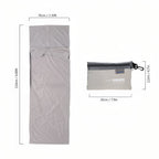 Drap sac de couchage léger avec taie d'oreiller – Esprit Baroudeur