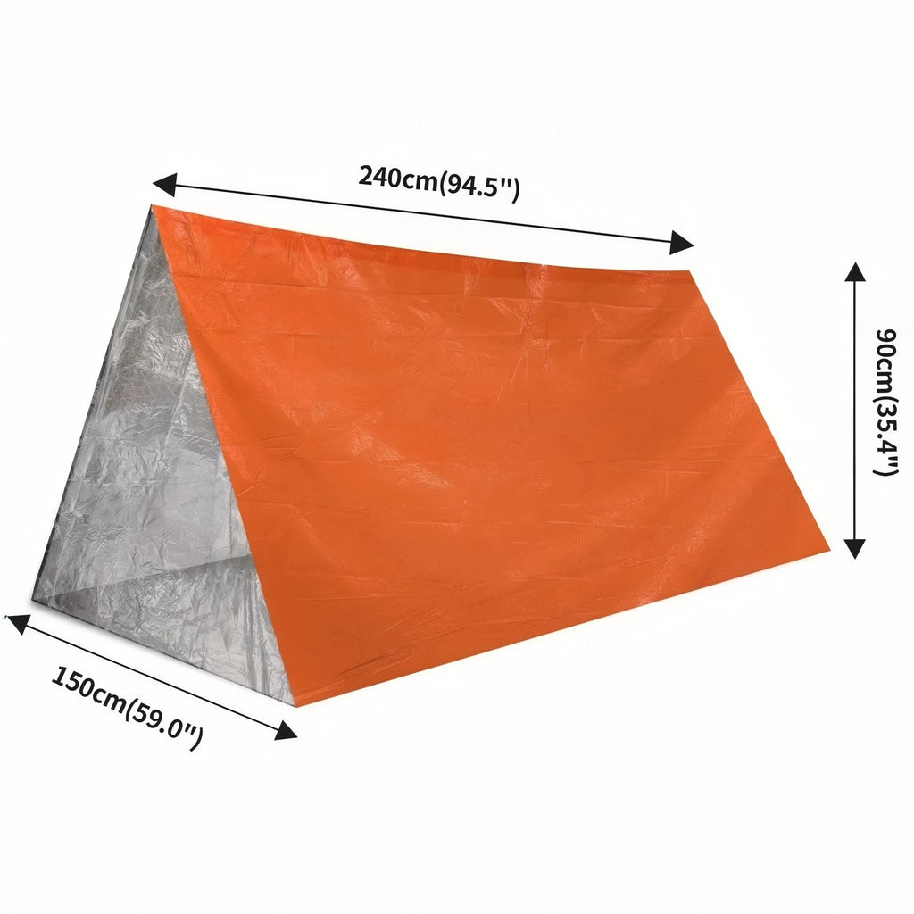 Tente de survie légère bivouac randonnée ultra-compacte