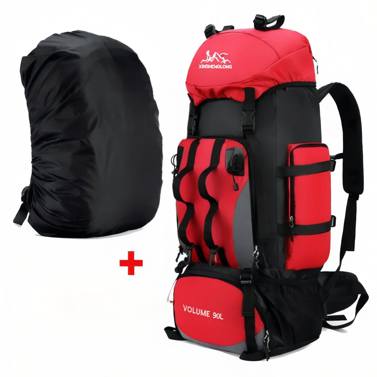 Sac à dos trekking 90L grande randonnée avec armature | Esprit Baroudeur