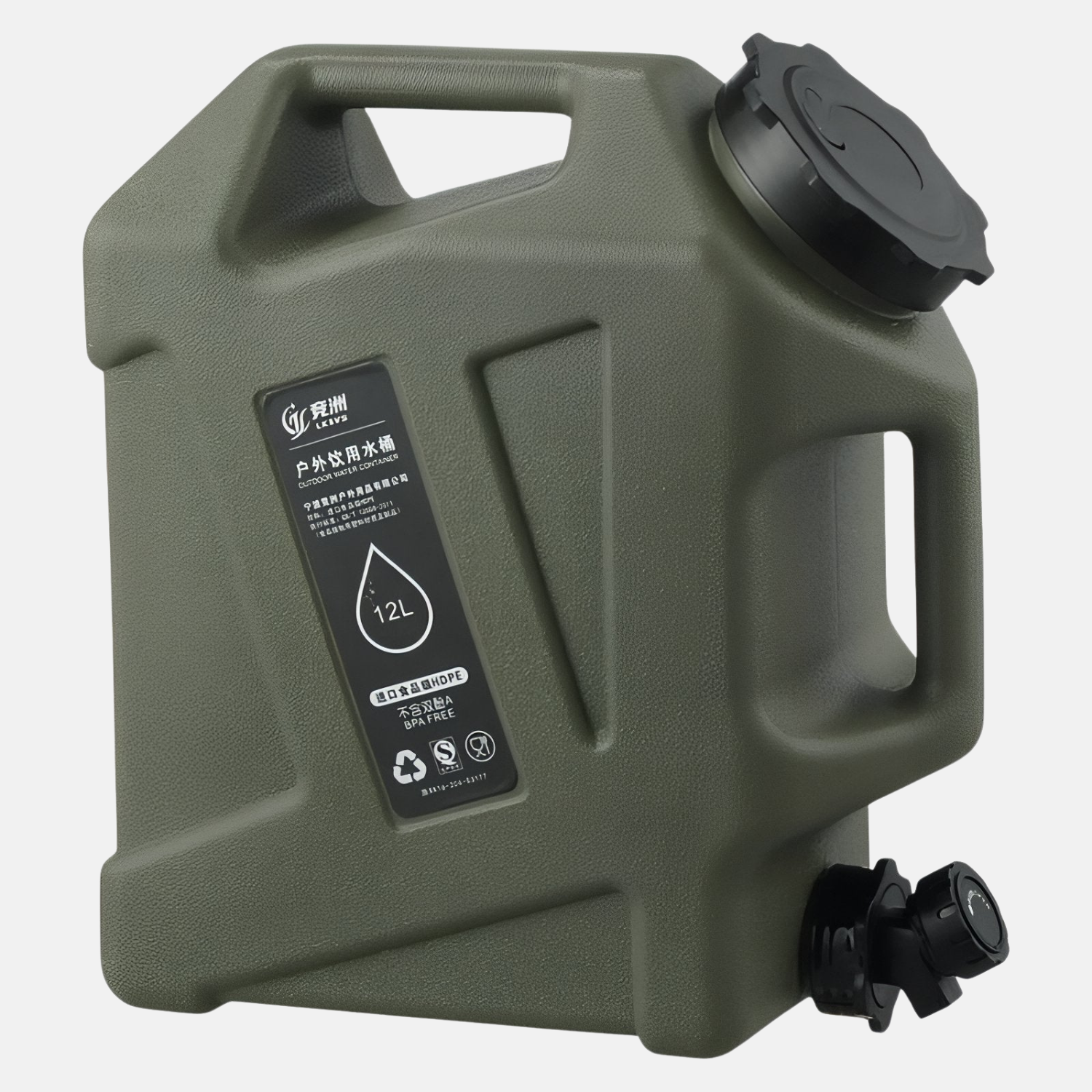Jerrican Eau Camping | 12L