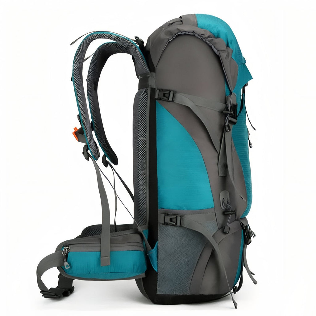 Sac à dos randonnée 70L avec housse de pluie | Esprit Baroudeur