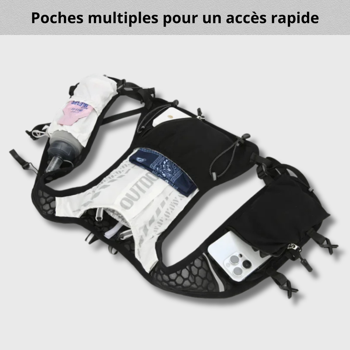 Gilet trail running respirant pour longue distance | Esprit Baroudeur