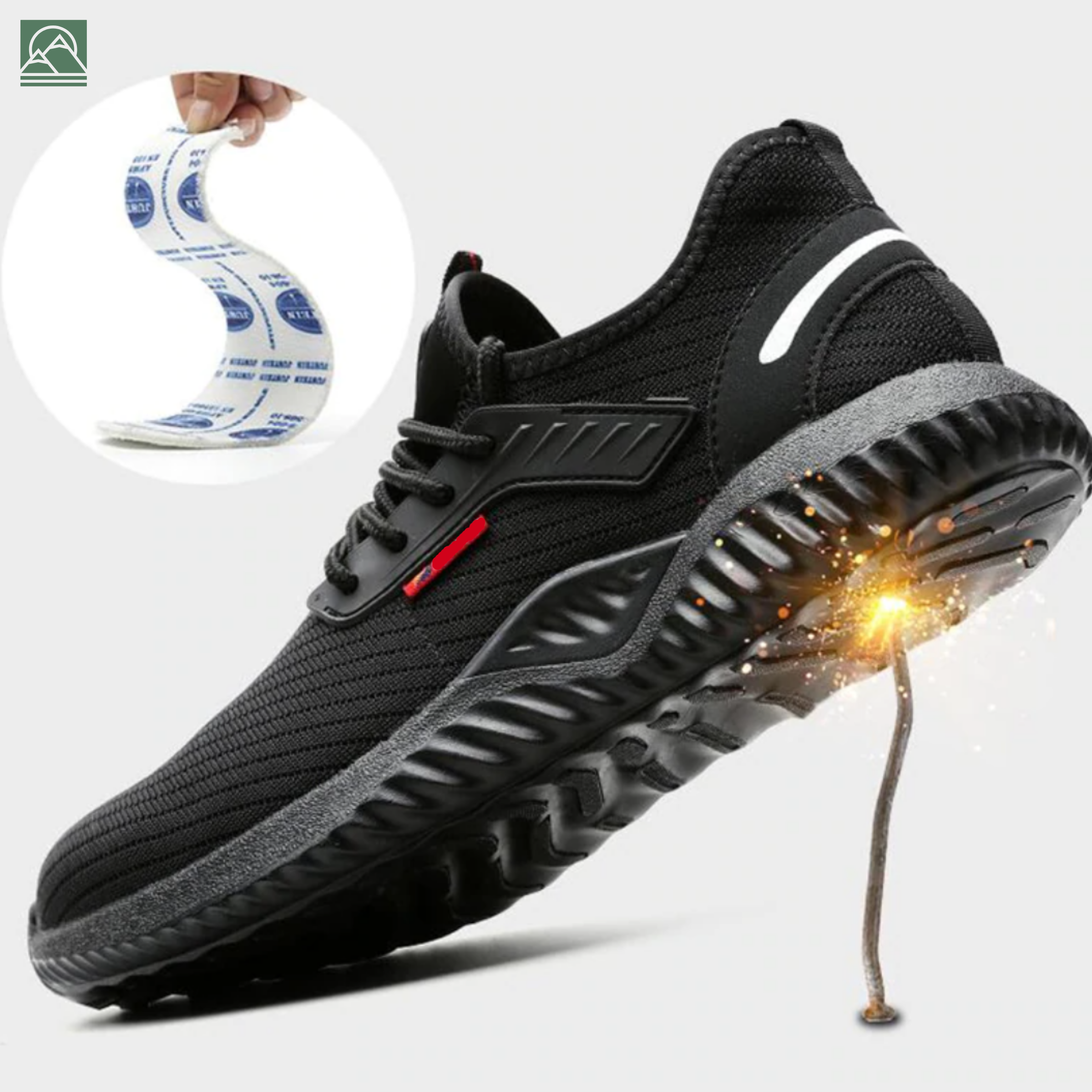 Chaussures de sécurité légères homme