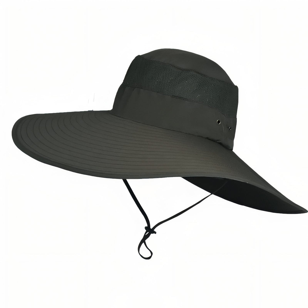 Chapeau à large bord randonnée avec protection solaire | Esprit Baroudeur