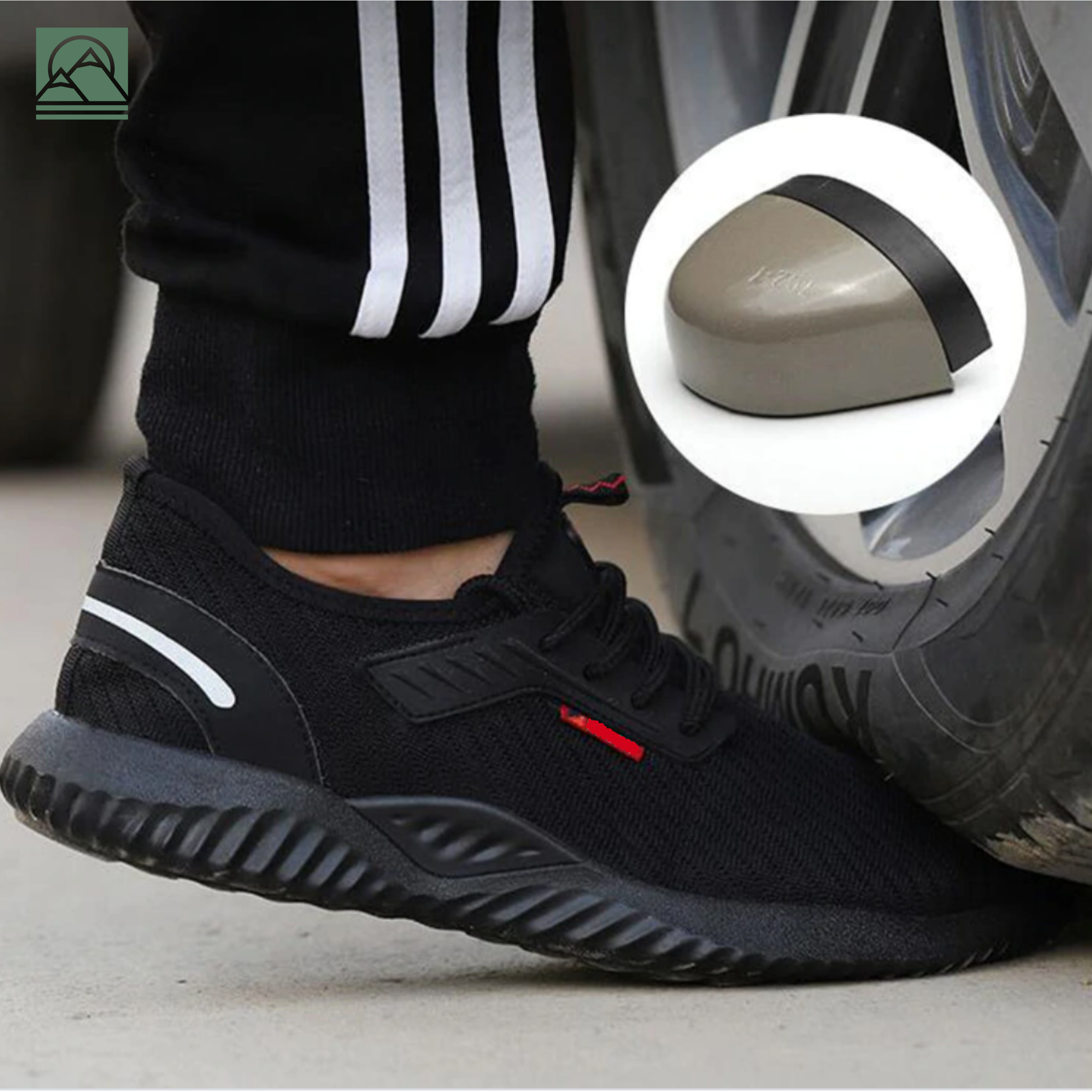 Chaussures de sécurité légères homme