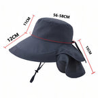 Chapeau de randonnée femme protection soleil UV