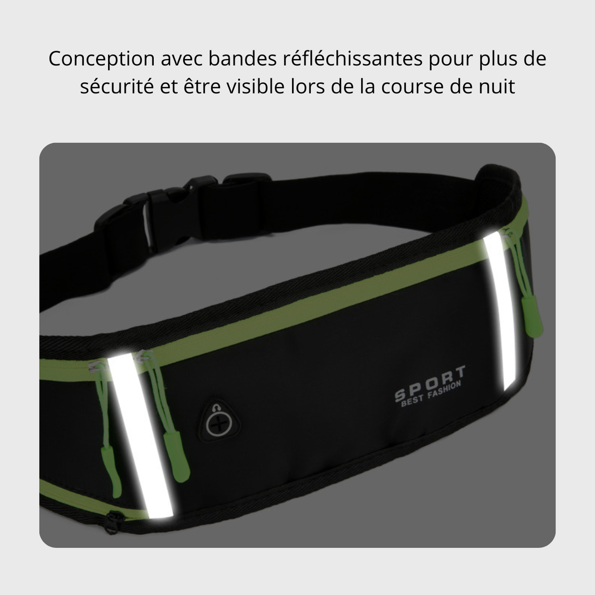 Ceinture d'hydratation trail avec porte-bouteille running | Esprit Baroudeur