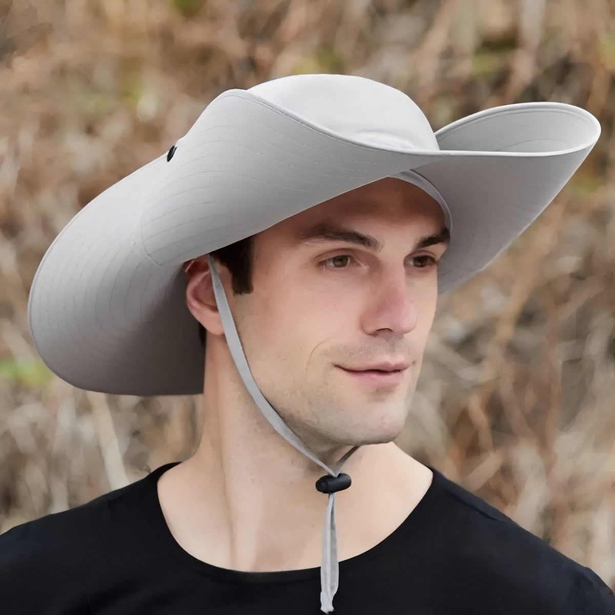 Chapeau randonnée anti-UV avec protection nuque et visage | Esprit Baroudeur