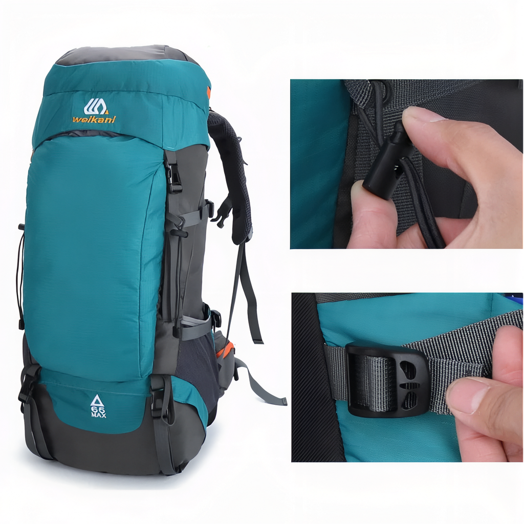 Sac à dos grande randonnée 65L trekking multi-jours | Esprit Baroudeur