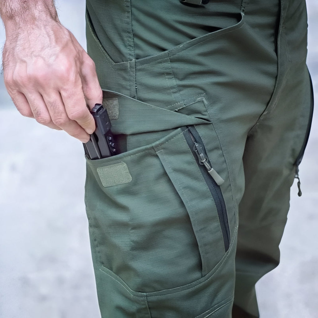 Pantalon de randonnée multi poches cargo outdoor | Esprit Baroudeur