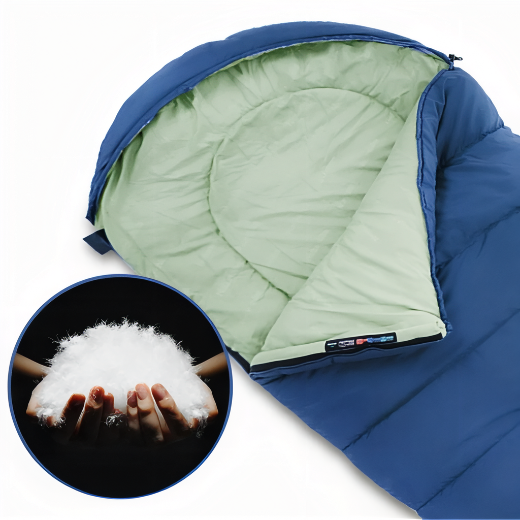 Sac de couchage 4 saisons -5°C momie synthétique – Esprit Baroudeur
