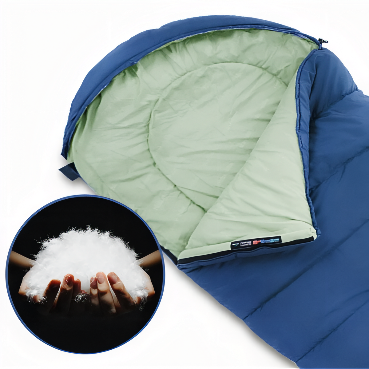 Sac de couchage 4 saisons -5°C momie synthétique – Esprit Baroudeur