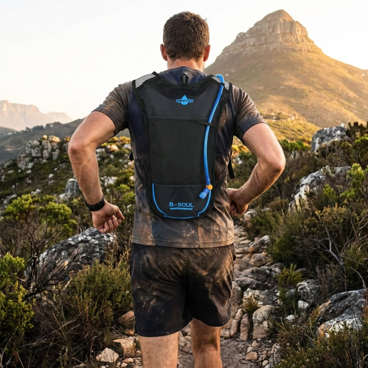 Sac hydratation trail léger avec poche à eau 2L | Esprit Baroudeur