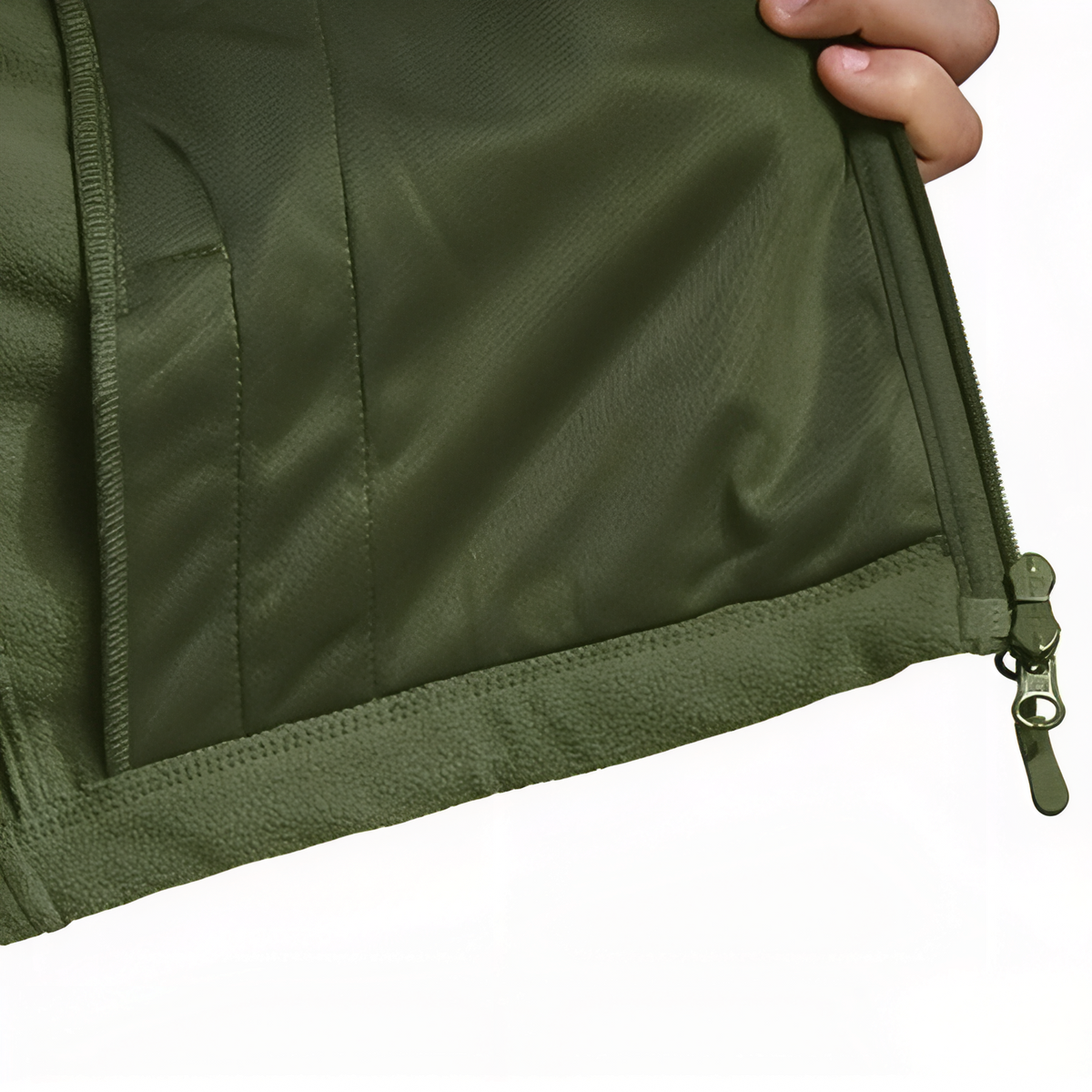 Veste polaire randonnée à capuche multi-poches zippées | Esprit Baroudeur