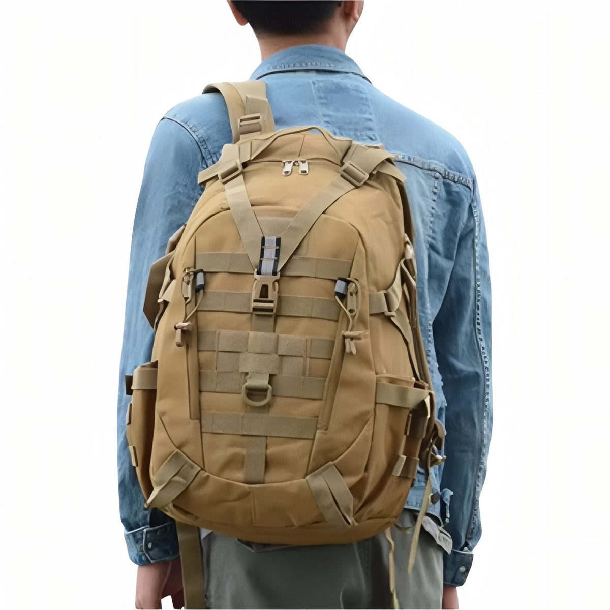 Sac à dos randonnée militaire 40L camouflage tactique | Esprit Baroudeur