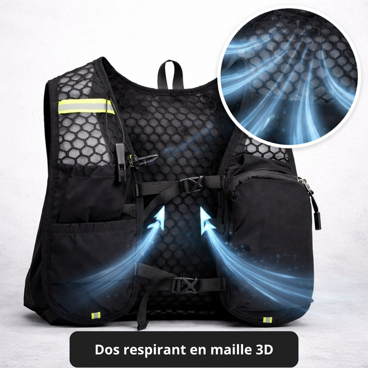 Sac d'hydratation outdoor trail running léger | Esprit Baroudeur