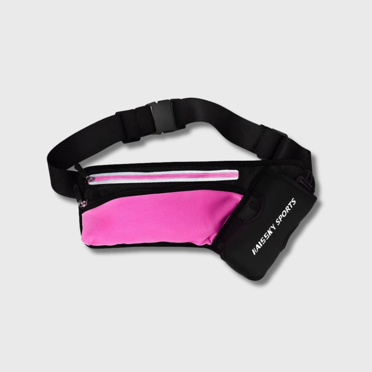 Ceinture de trail légère avec poches zippées | Esprit Baroudeur