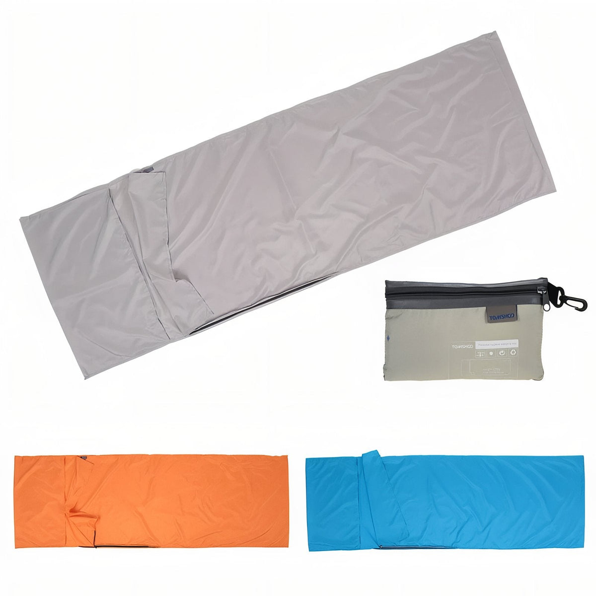 Drap sac de couchage léger avec taie d'oreiller – Esprit Baroudeur