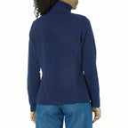 Veste polaire randonnée zippée col montant poches | Esprit Baroudeur