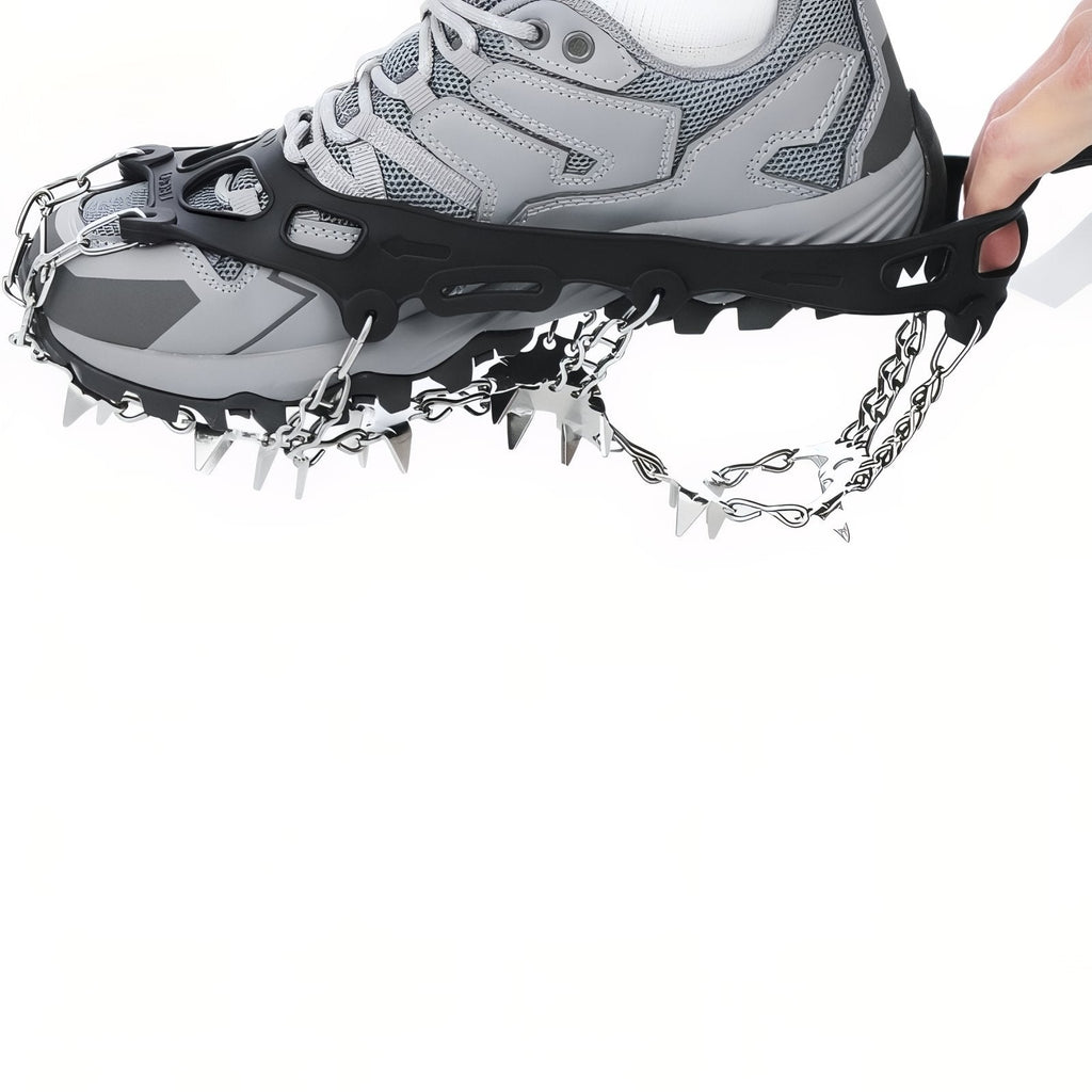 Crampons glace randonnée 32 pointes antidérapants neige | Esprit Baroudeur