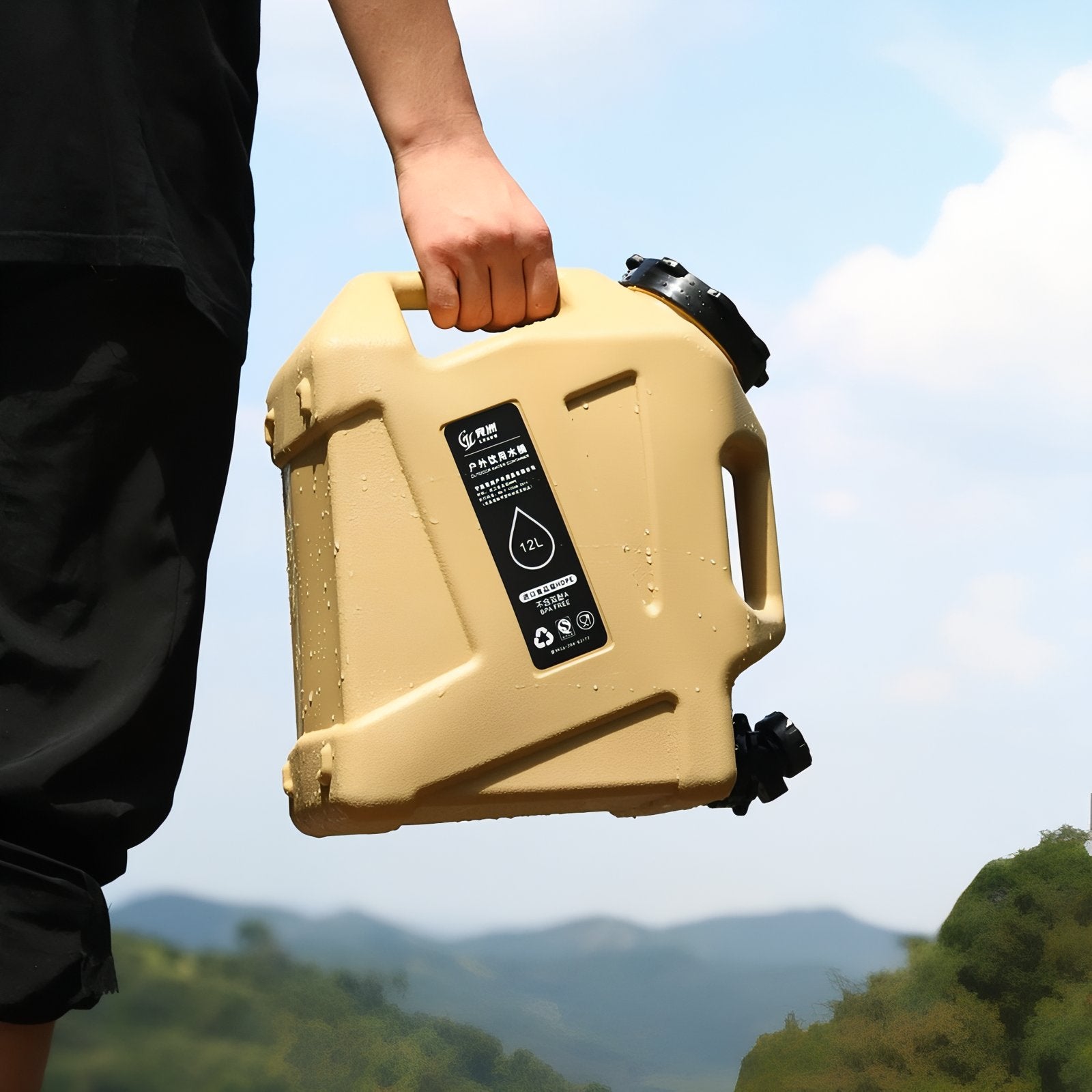 Jerrican Eau Camping | 12L