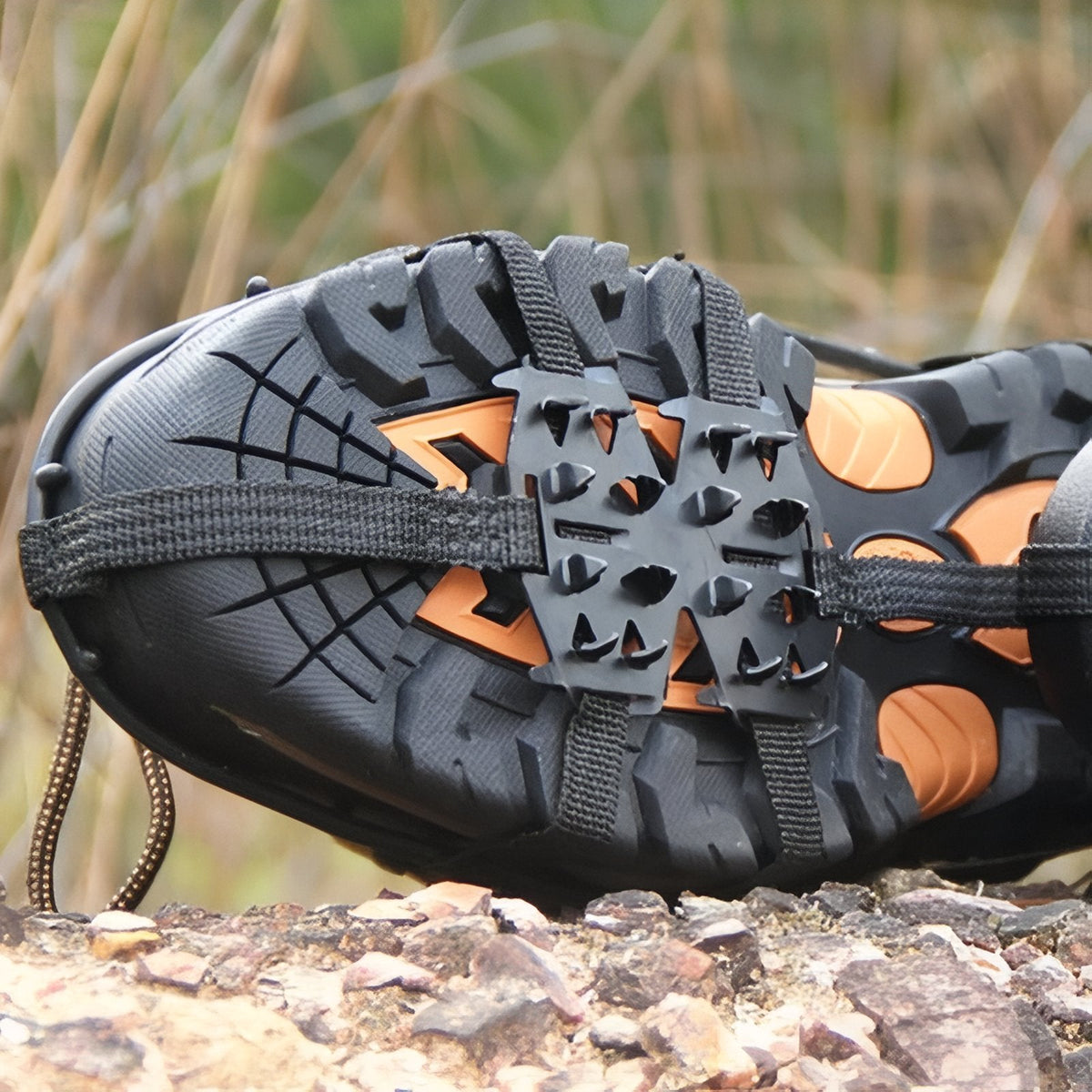 Crampons antidérapants randonnée 24 pointes neige et glace | Esprit Baroudeur