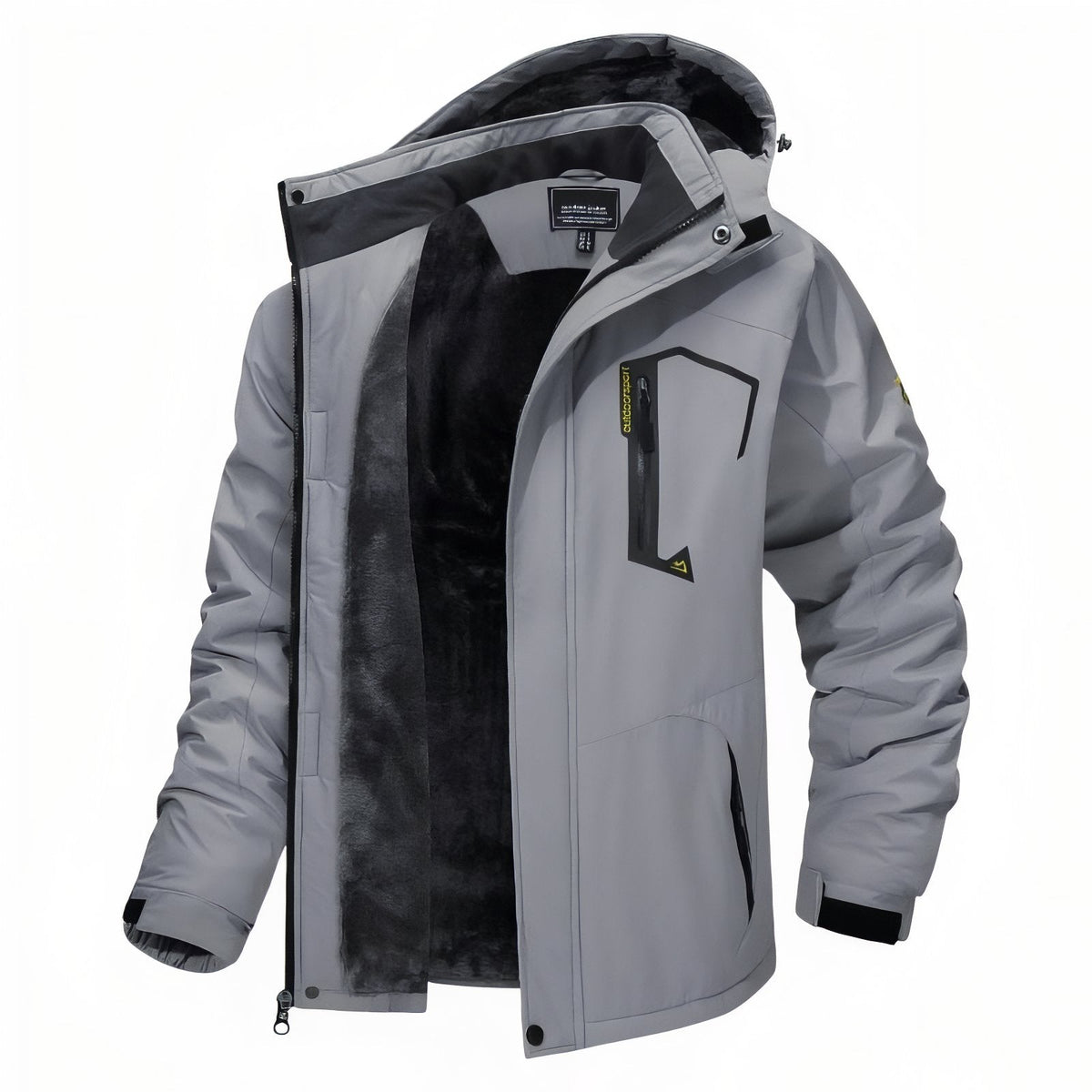 Veste chaude randonnée doublée polaire imperméable hiver | Esprit Baroudeur