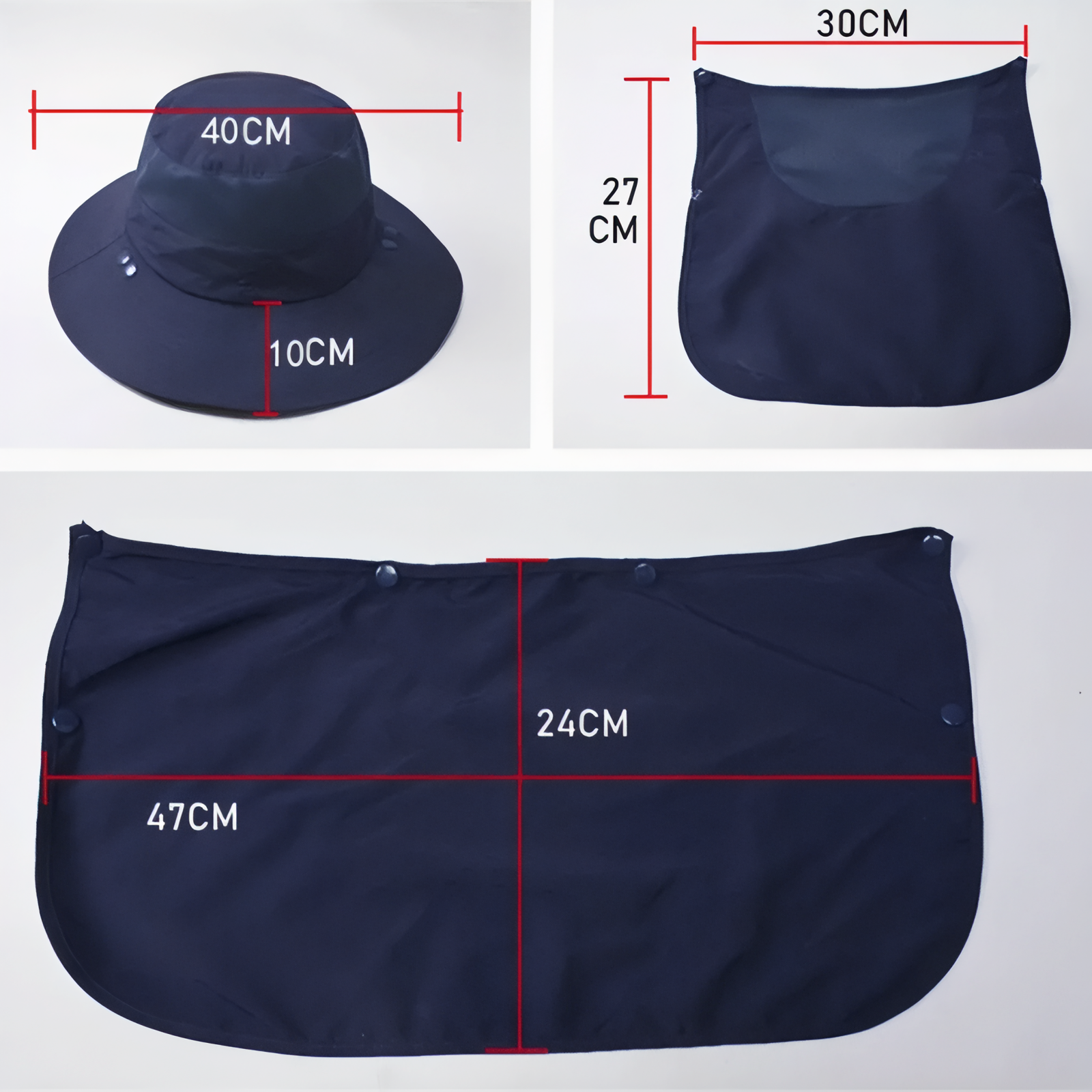 Chapeau de randonnée protection solaire anti UV